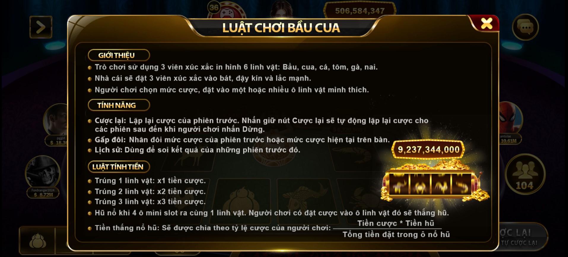 Cách chơi Bầu Cua Go88