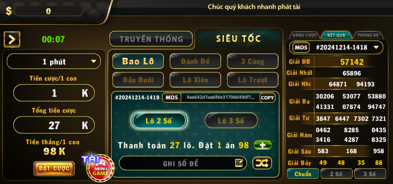 luật chơi cách chơi lô đề siêu tốc go88